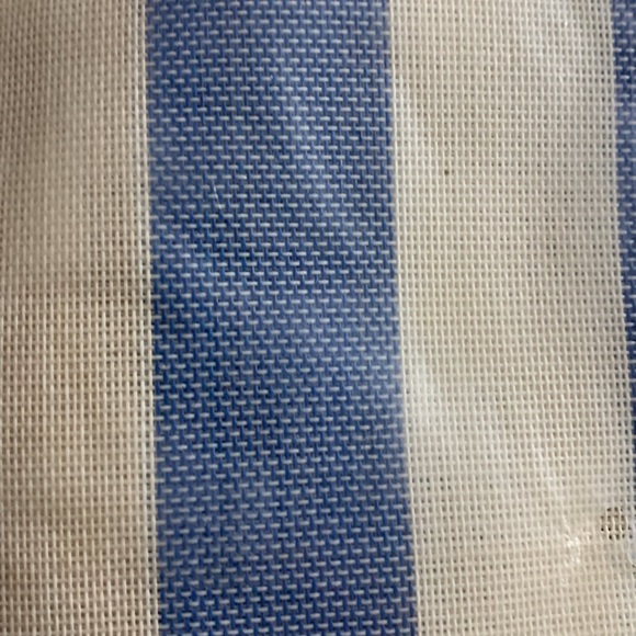 Chaise Lounge patio chair replacement cover 1pc blue white striped - Picture 8 of 8